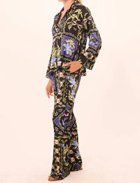 Misa Los Angeles Isme Blouse in butterfly - women's blouse - detail view