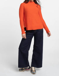 Kinross - Garter Stitch Funnel Sweater