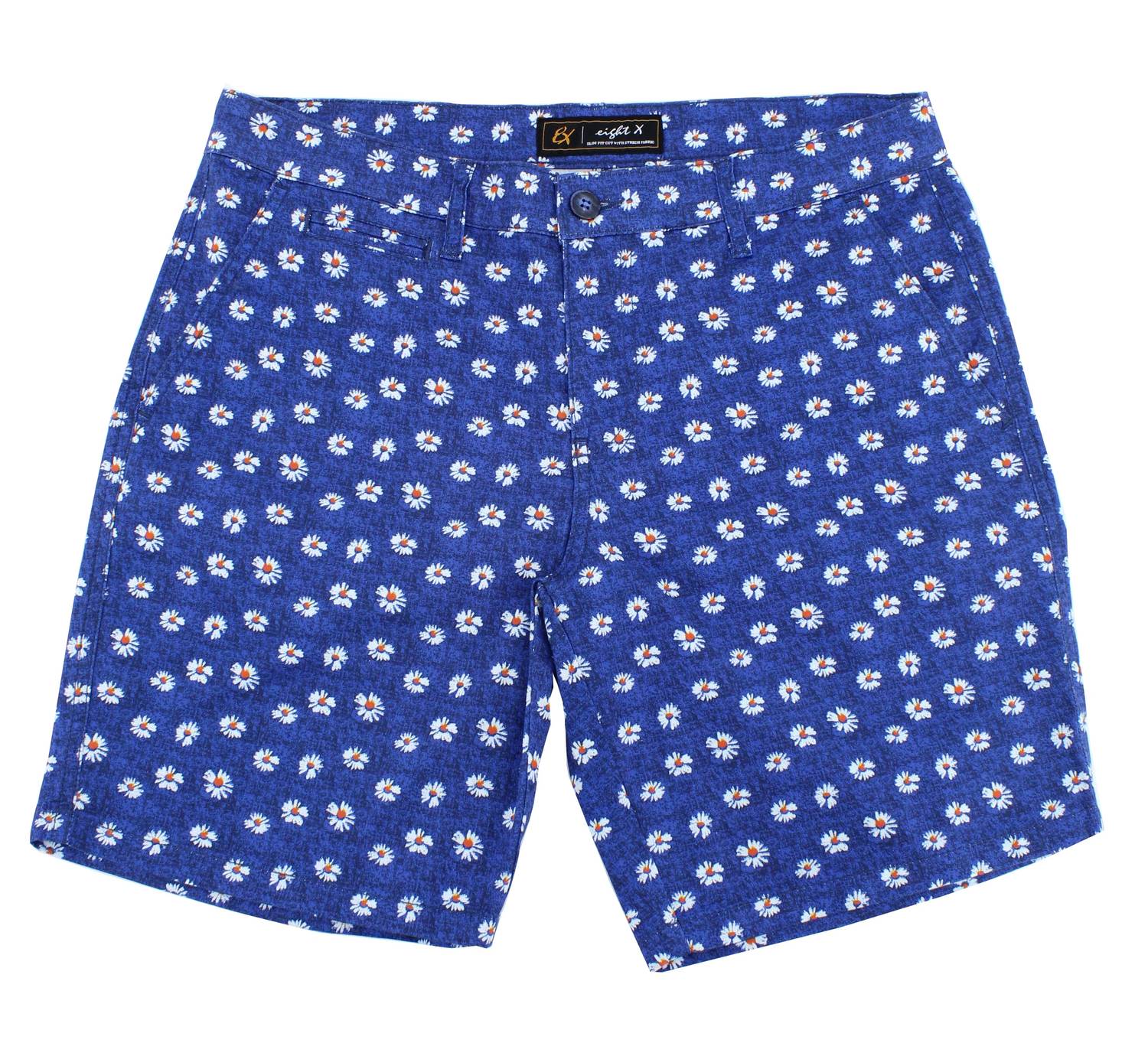 Eight X - Men's Daisy Print Shorts