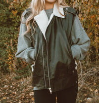 PROMESA Midnight Drive Motorcycle Vest in black - women's jacket - detail view