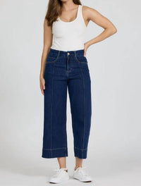 Dear John Denim - Audrey Cropped Wide Leg Jeans