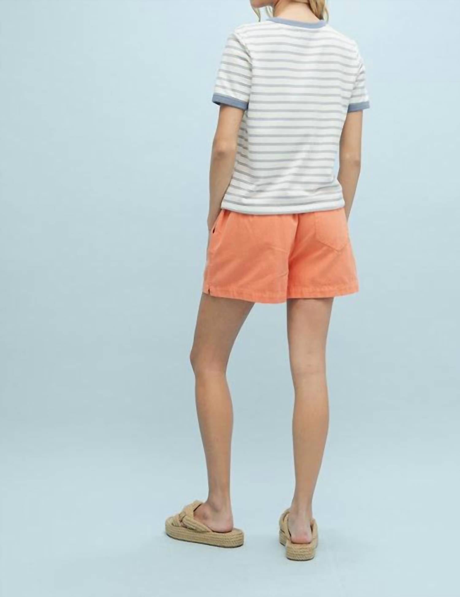 Wishlist - Contrast Striped Knit Top