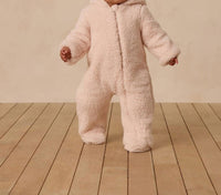 Quincy Mae - Baby's Bear Jumpsuit