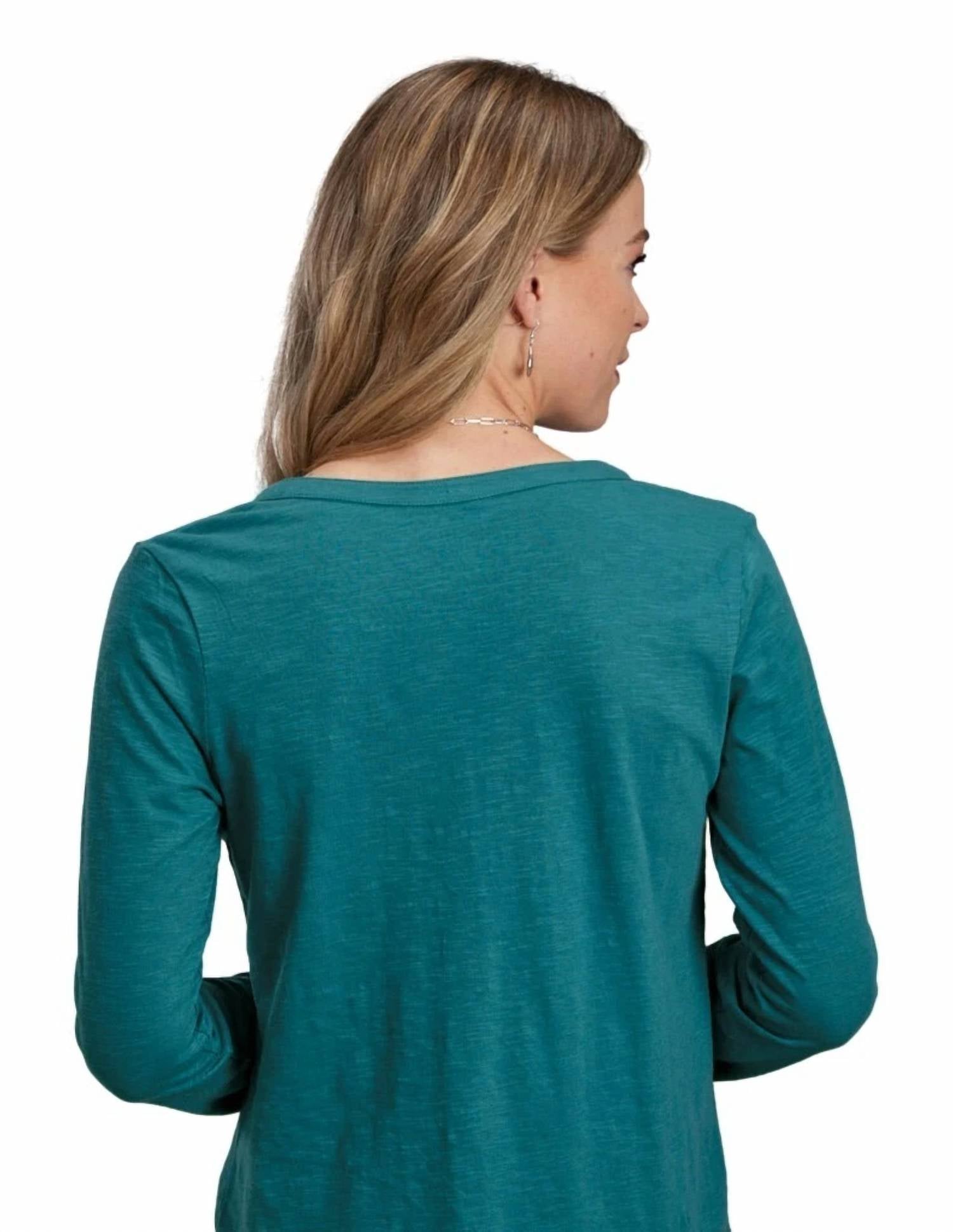 Roper - Slub Jersey Long Sleeve Tee Shirt