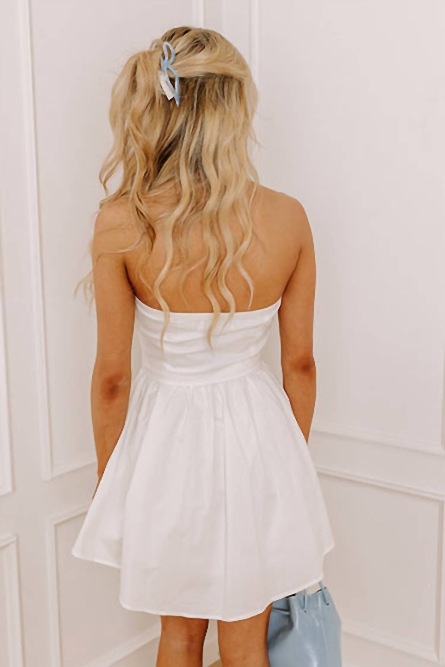 Baby Pink - Corset Mini Dress
