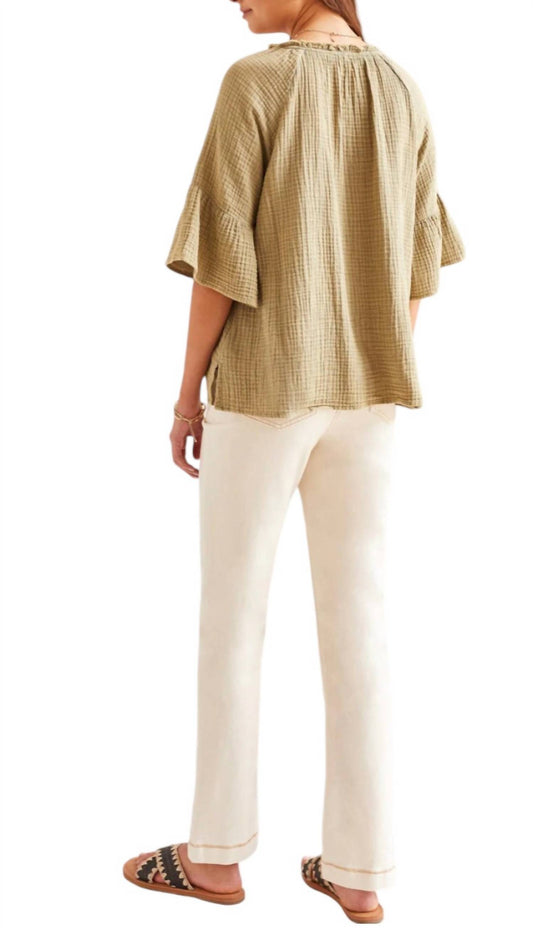 Tribal - Raglan Sleeve Bouse Top