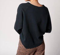 Daydreamer - Solid Vintage Raglan Sweatshirt