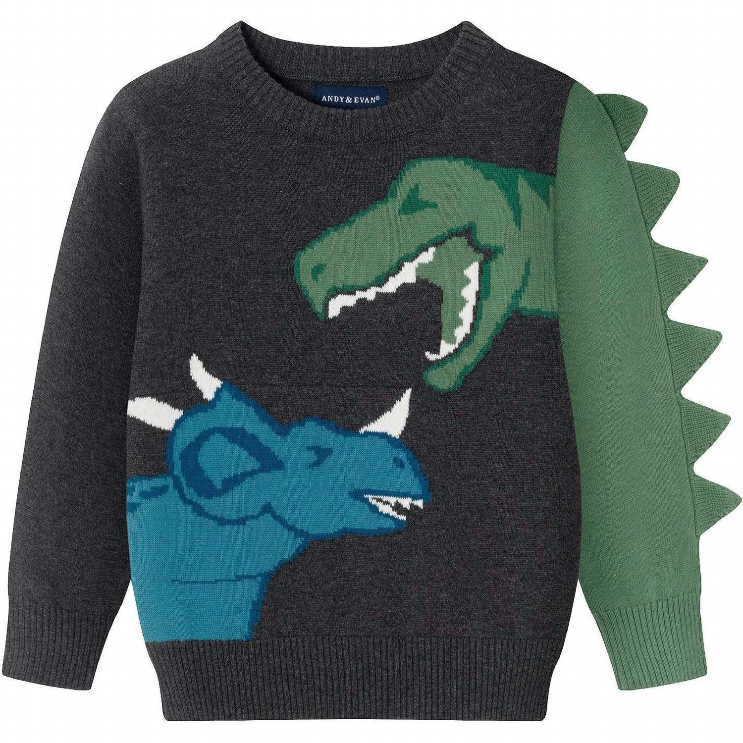 Andy & Evan - Kids Spike-a-saurus Sweater