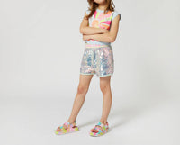 Billieblush - Girl's Beach Glass Sequin Shorts