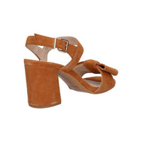 Geox - Women's Boho Platform Suede Block Heel Cross Strap Sandals