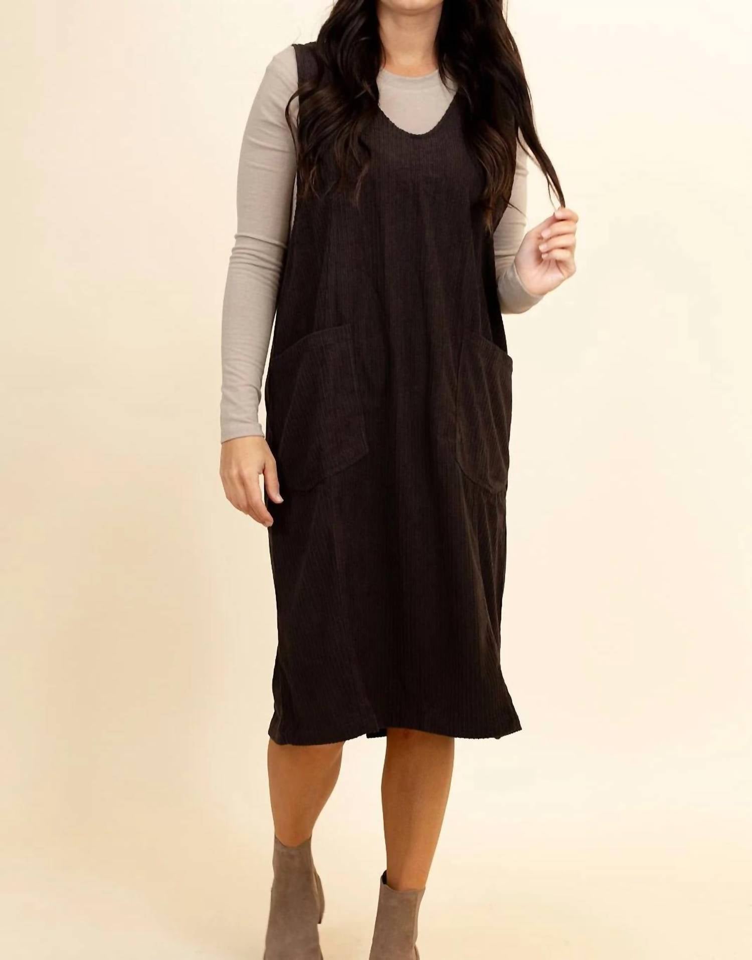 Tea N Rose - Wells Overall Dress