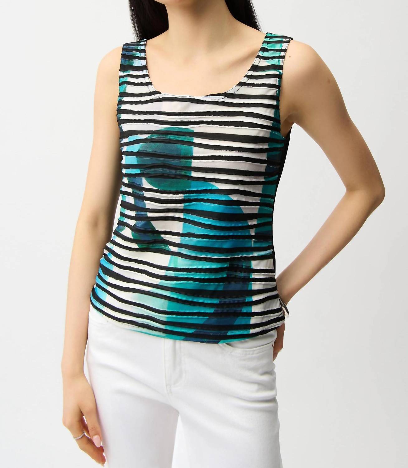Joseph Ribkoff - HIP-LENGTH 2-PIECE TOP