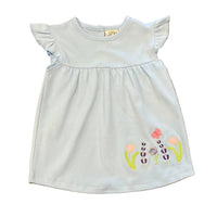 Luigi Kids - Girl's Flower Applique Swing Top