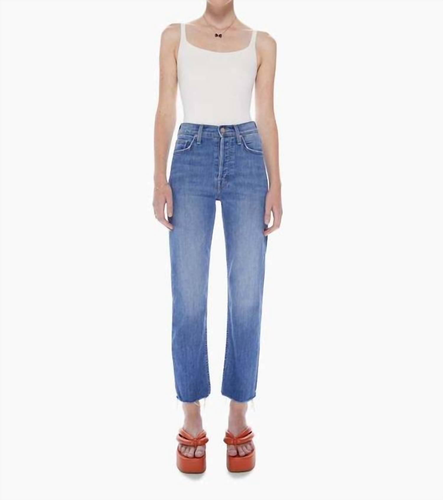 Mother - Tomcat Ankle Fray Jean