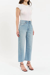 DAZE Westward Barrel Leg Jeans in pulse - women's jeans - alternate view