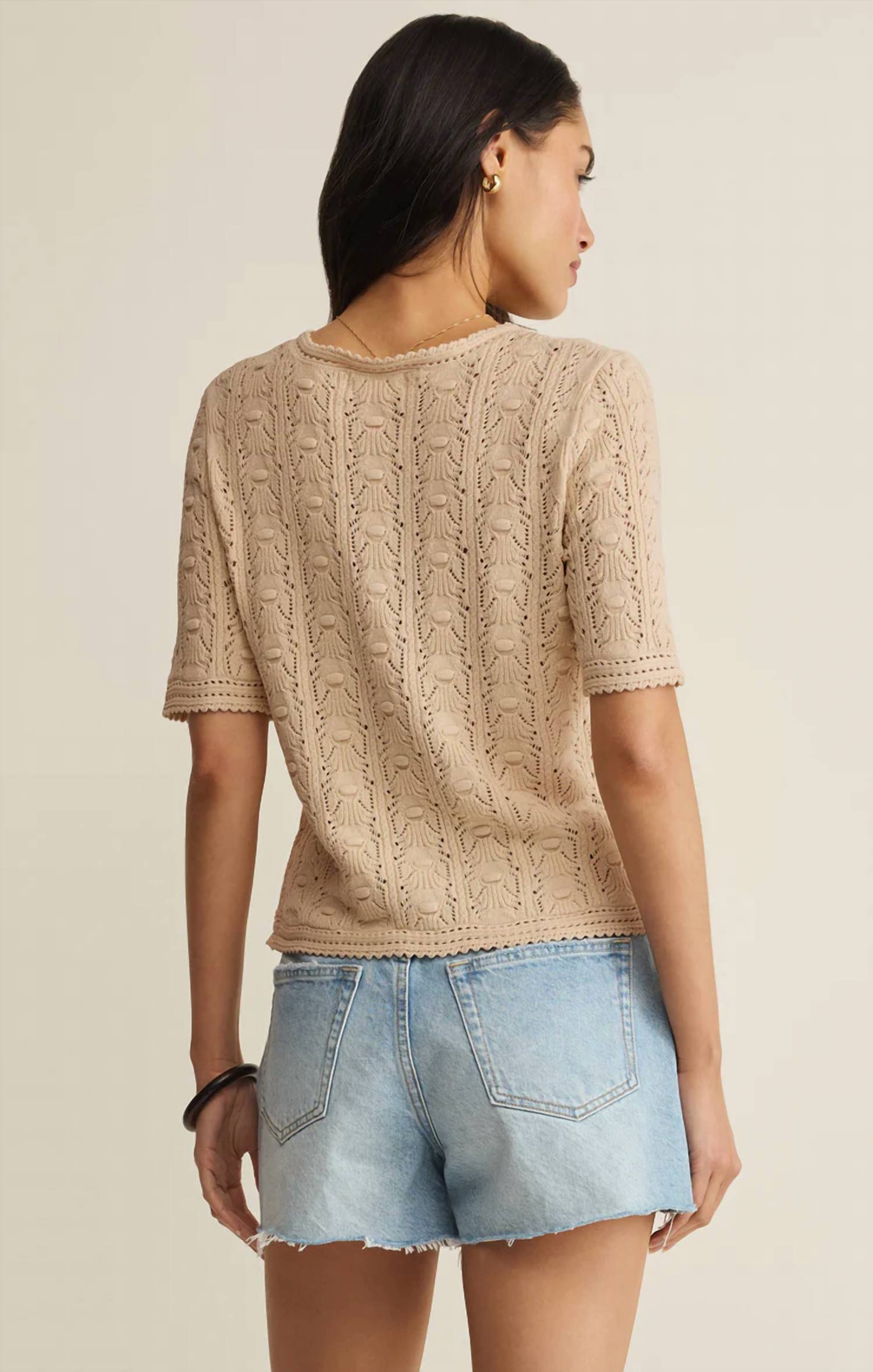 Z Supply - Adria Pointelle Cardigan