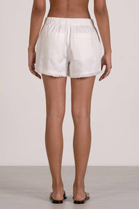 Elan - Raw Hem Seashell Shorts
