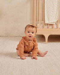 Quincy Mae - Girls Ruffle Collar Cardigan
