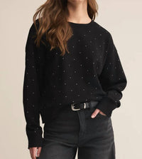 Z Supply - Sparkle Embellished Sweatshirt