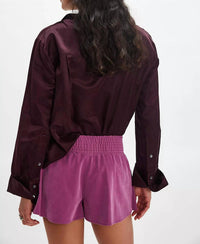 Free People - Paradise Found Suede Skort