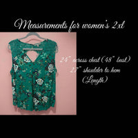 Daniel Rainn - Floral Crochet Lace Sleeveless Blouse