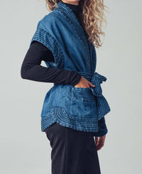Urban Daizy - Washed Belted Vest