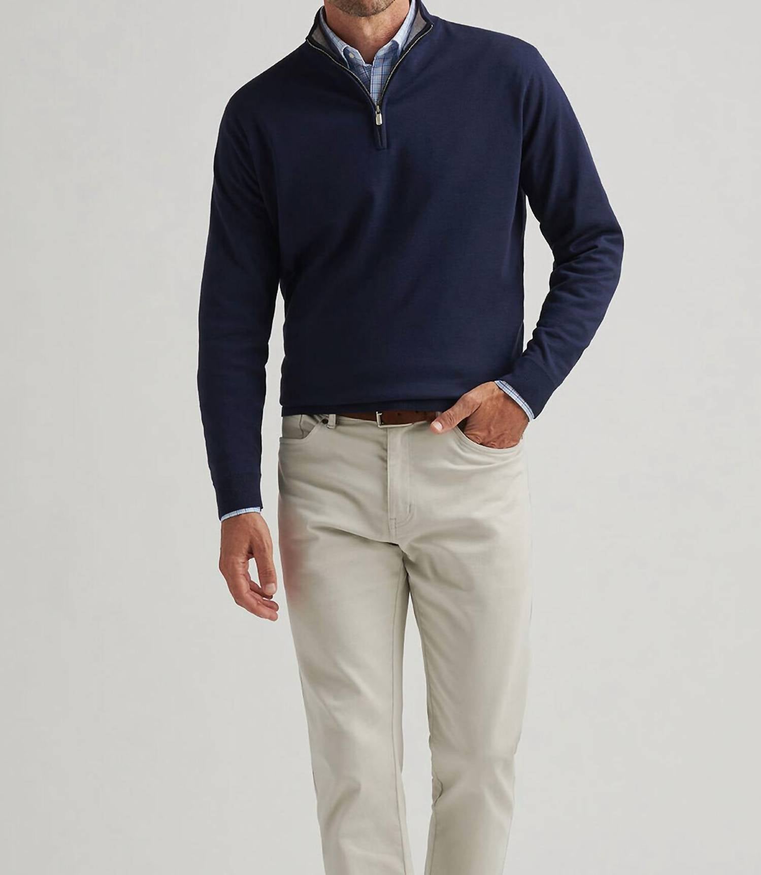 Peter Millar - Coolspun Cotton Quarter Zip