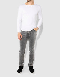 Monfrere - Greyson Velvet Skinny Jeans