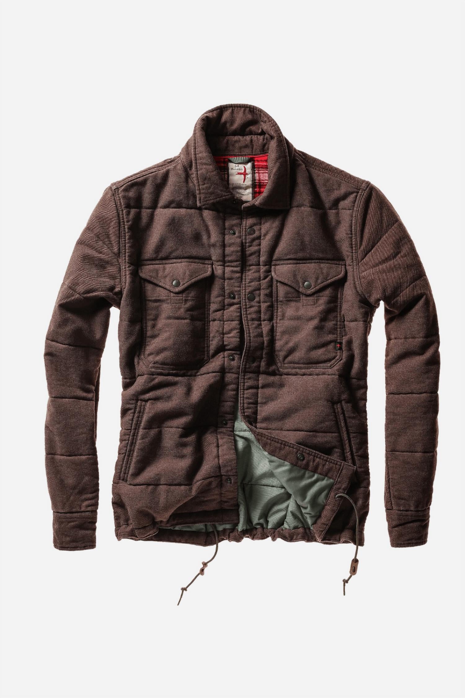 Relwen - Men's Moleskin Snap Jacket