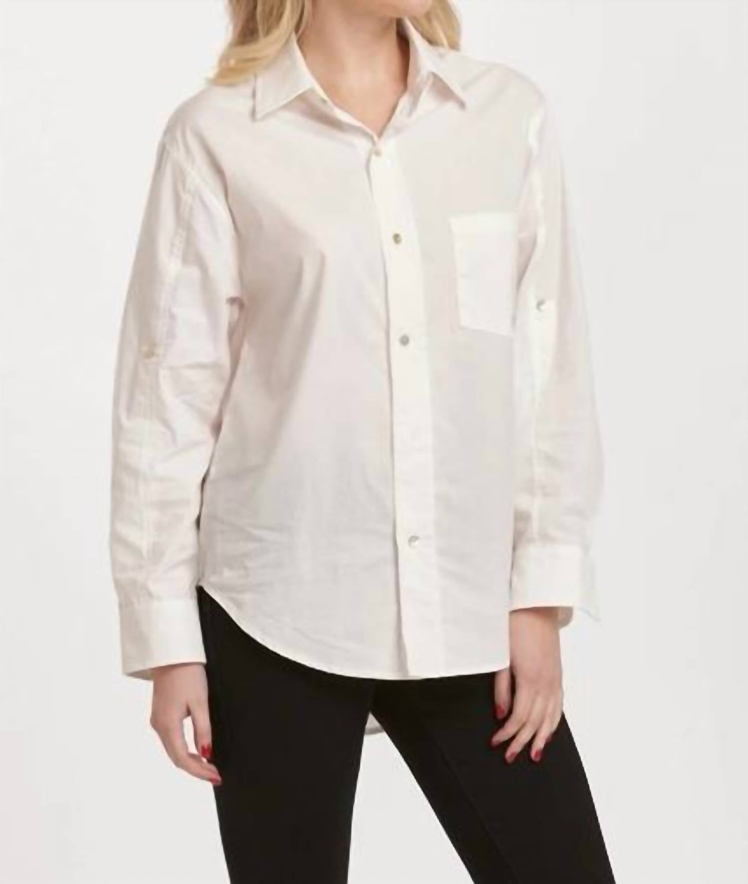 Dear John Denim - Lola Oversized Button-down Boyfriend Shirt