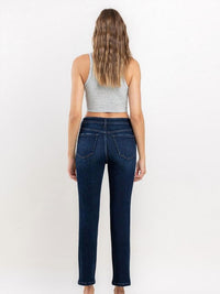 Vervet By Flying Monkey - Emma High Rise Ankle Slim Straight Jeans