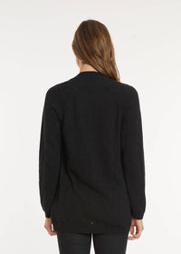 Mododoc - Long Sleeve Crop Duster Sweater