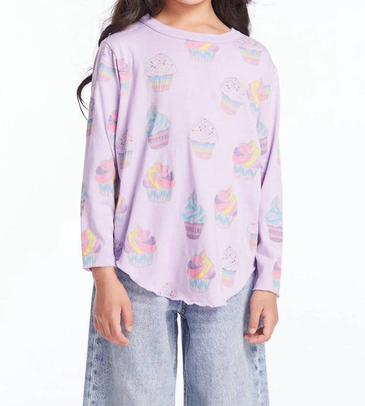 Chaser - Girl's Rainbow Cupcakes Top