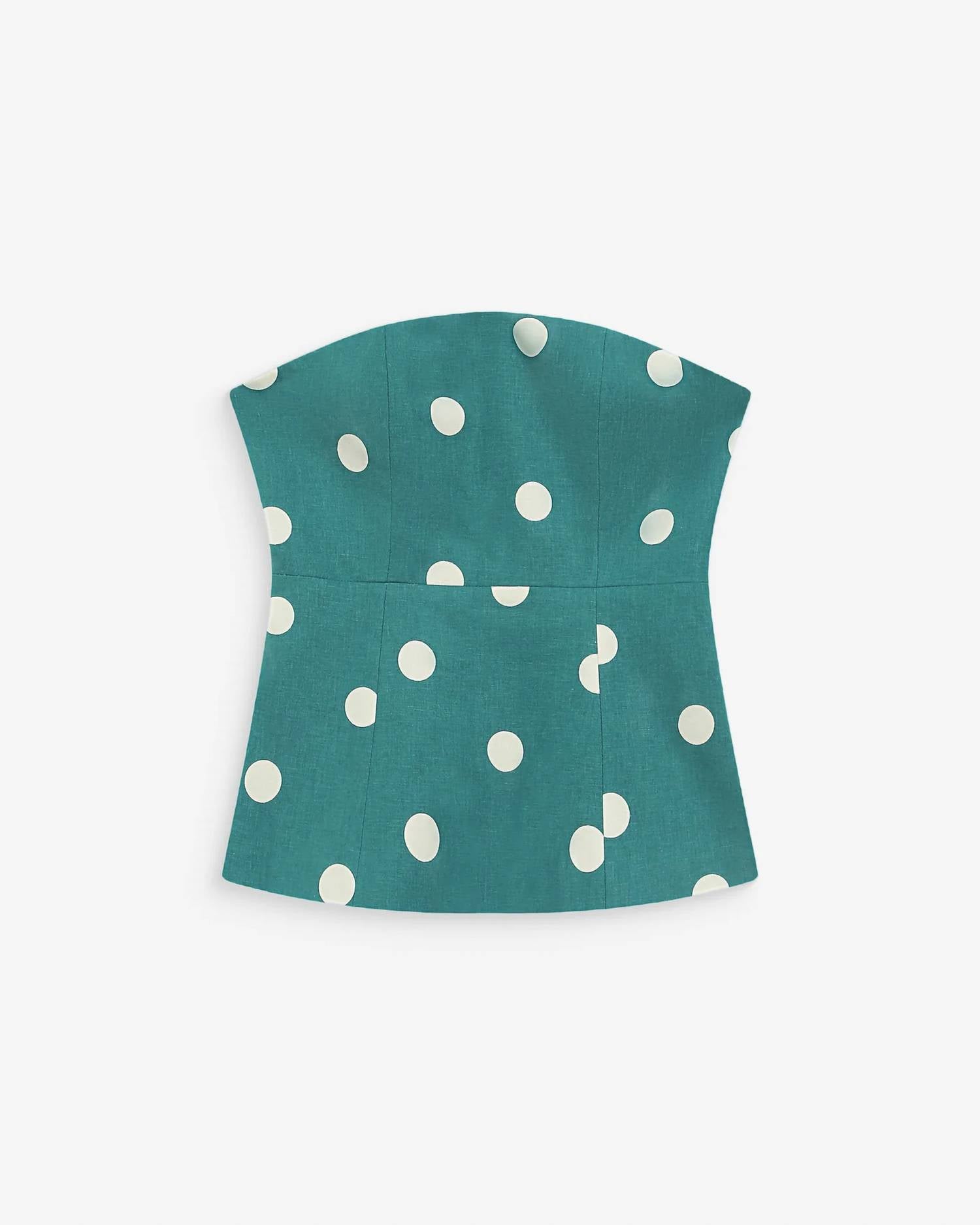 Grace & Mila - Wixie Polka Dot Tube Top