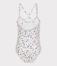 Petit Bateau - Girl's One-piece Floral Swimsuit