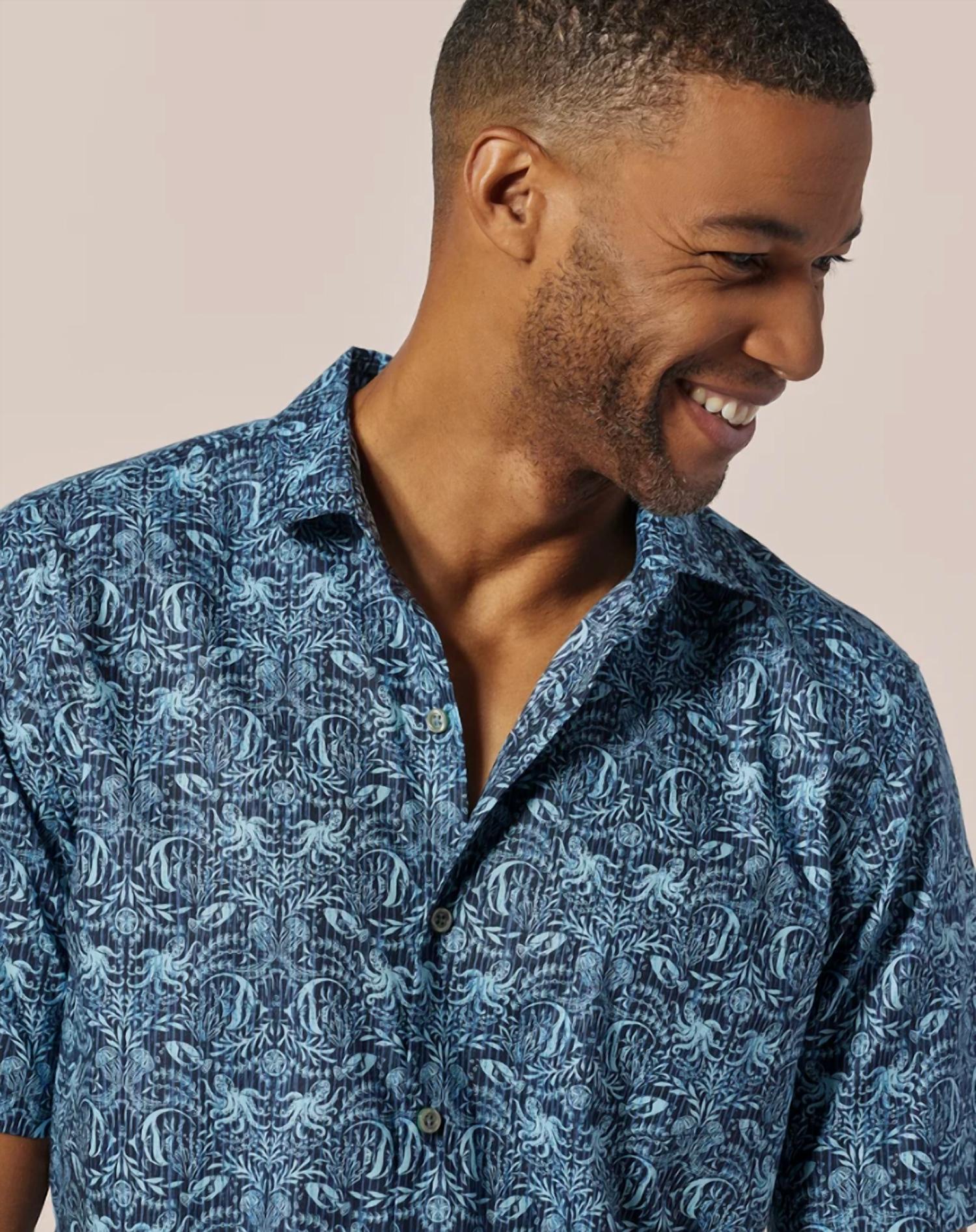 Tori Richard - Under Damasq Button Up Shirt - Plus