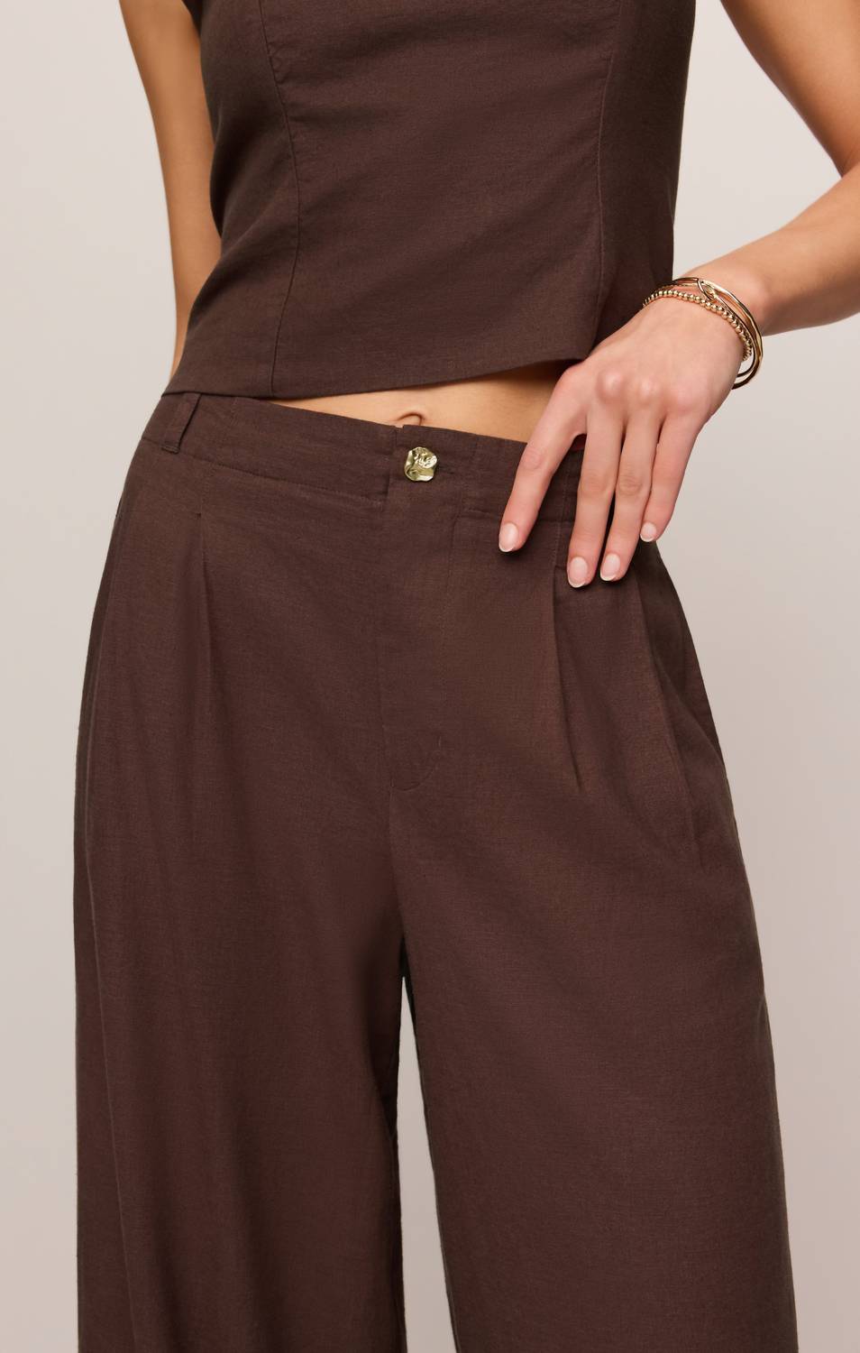 Z Supply - Magnolia Wide Leg Linen Trouser Pants