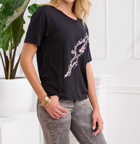 Floral Bolt T-Shirt