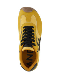 Andrea Women's Casual Sneakers in yellow - women's sneaker - alternate view