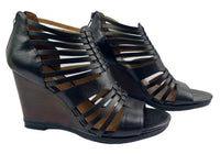 Trask - Women's Sammi Leather Gladiator Wedge Sandals
