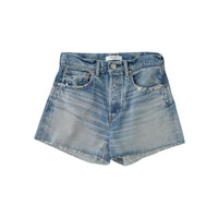 Moussy Women's Bayville Shorts in blue - women's shorts - alternate view