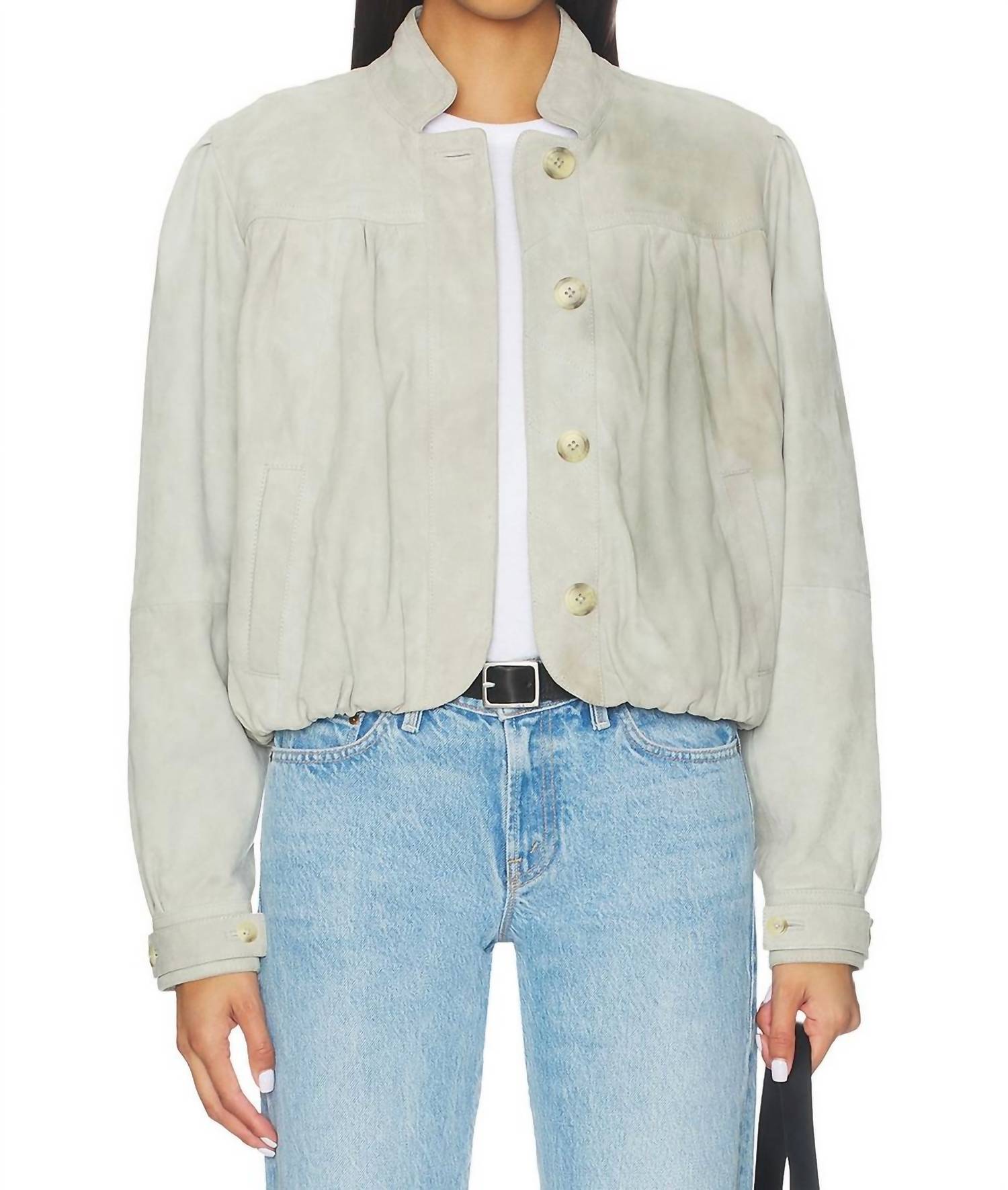 Free People - Nimbus Suede Jacket