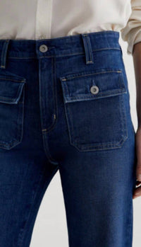 AG Jeans Bonnie-mid Rise Relaxed Flare Jean in shallow - women's jeans - view 5
