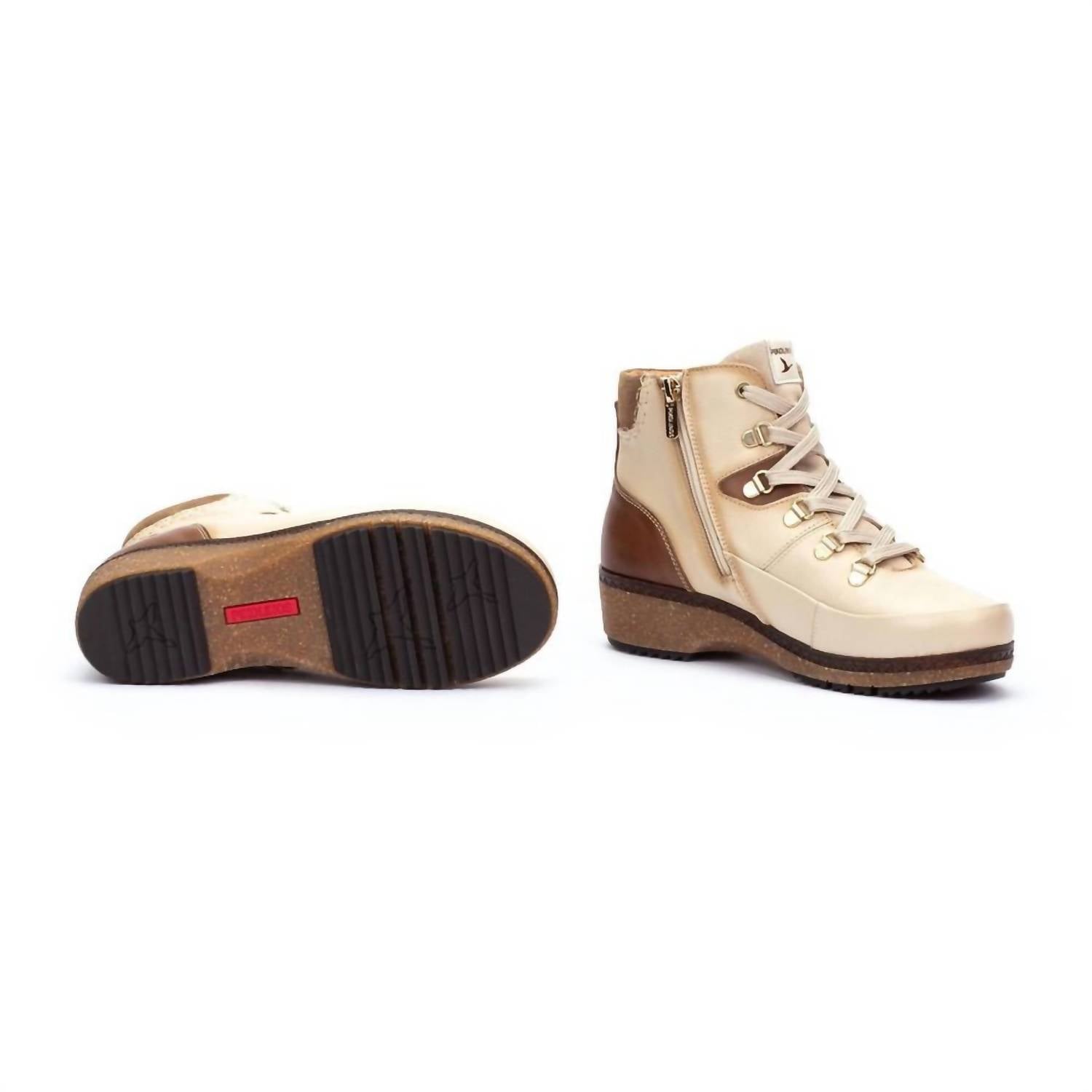 Pikolinos - Women's Lace-up Casual Ankle Boots