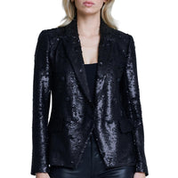 L'Agence - Women's Kenzie Sequin Blazer