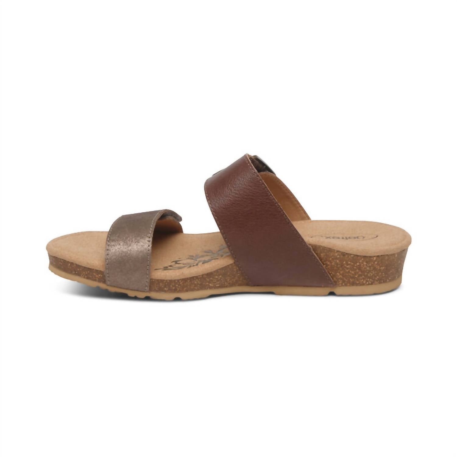 Aetrex - WOMEN'S DAISY ADJUSTABLE SLIDE SANDAL