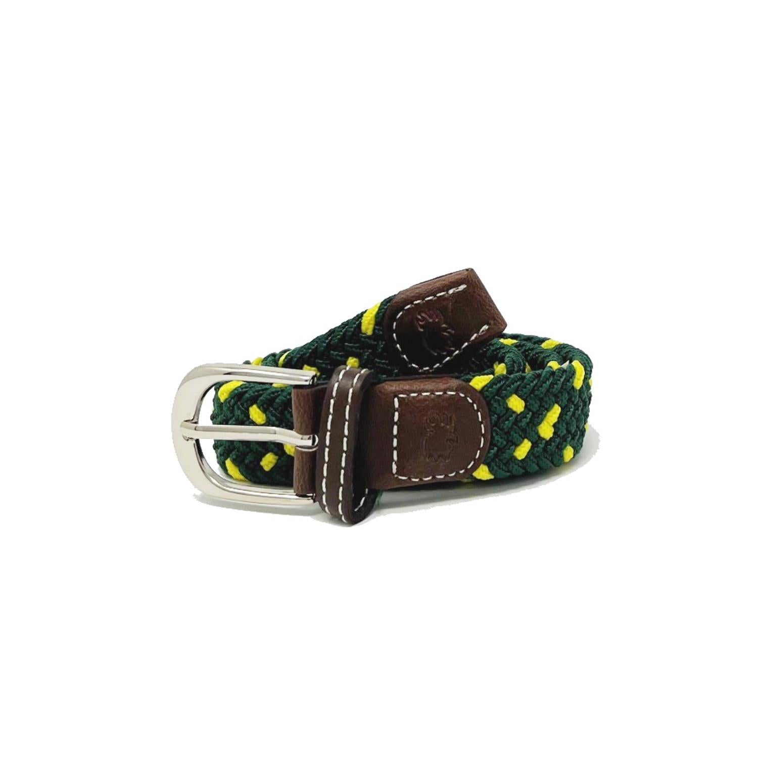 Small Shop - Boys Lil' Augusta Herringbone Woven Stretch Belt