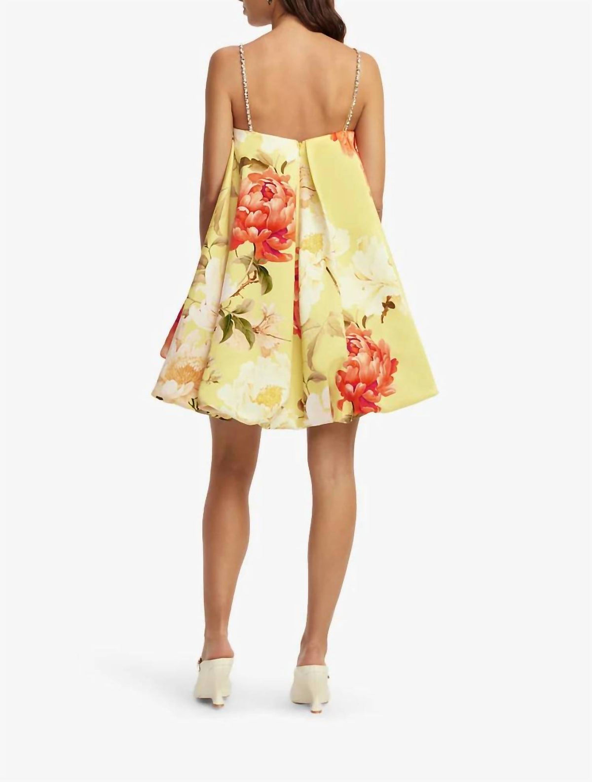 Leo Lin - Patsy Embellished Puff Mini Dress