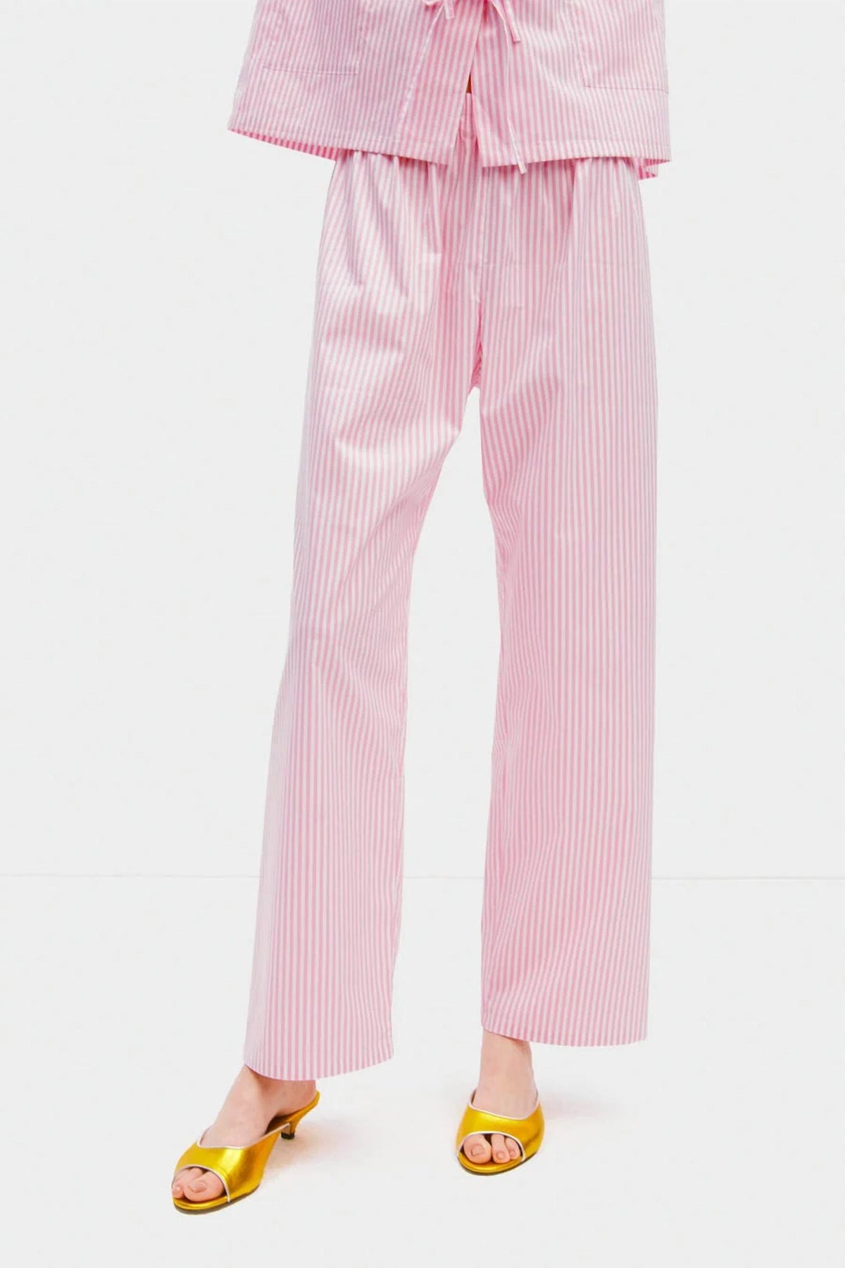 Sleeper - Cotton-poplin Pajama Set