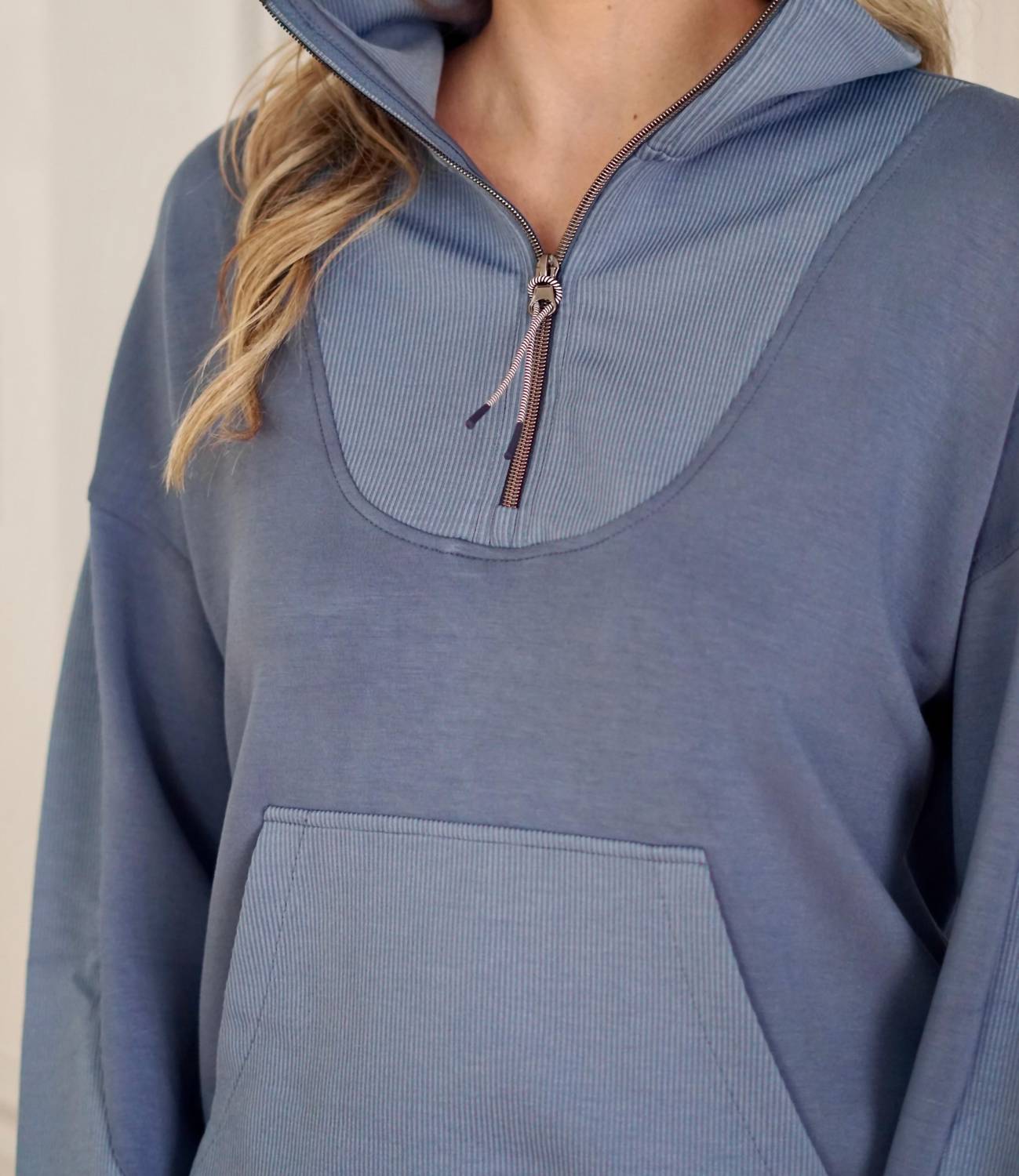 Tribal - Rowan Quarter Zip Sweater